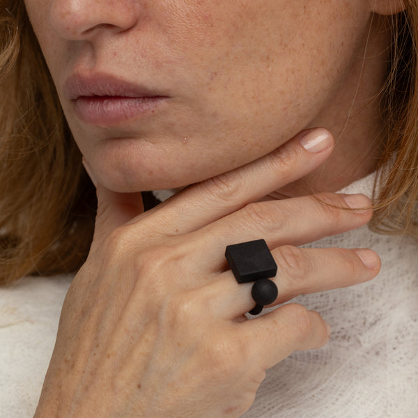 Cube - Anello - Indossata 1