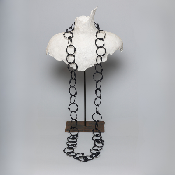 Carta Big - Necklace - Natural / Tuareg Midnight