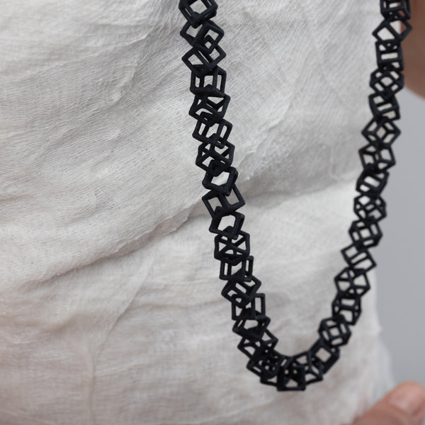 Cubetti Long – Collana - Indossata 2