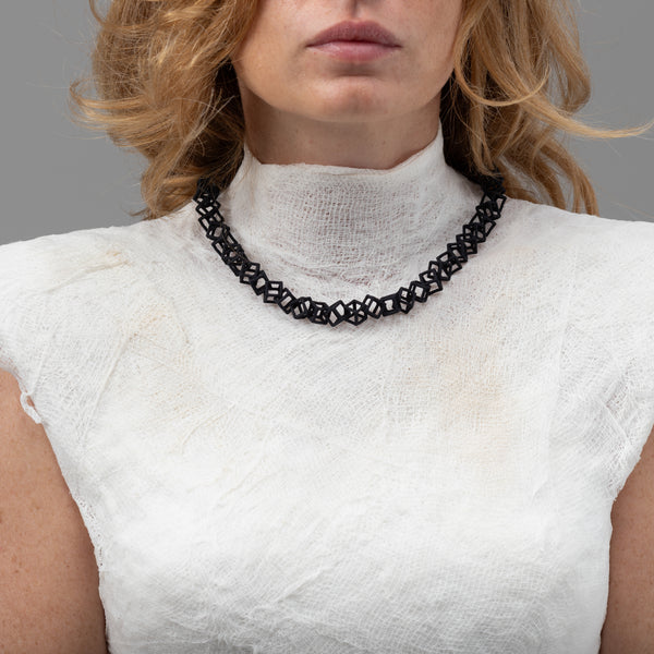 Cubetti – Collana - Indossata 1