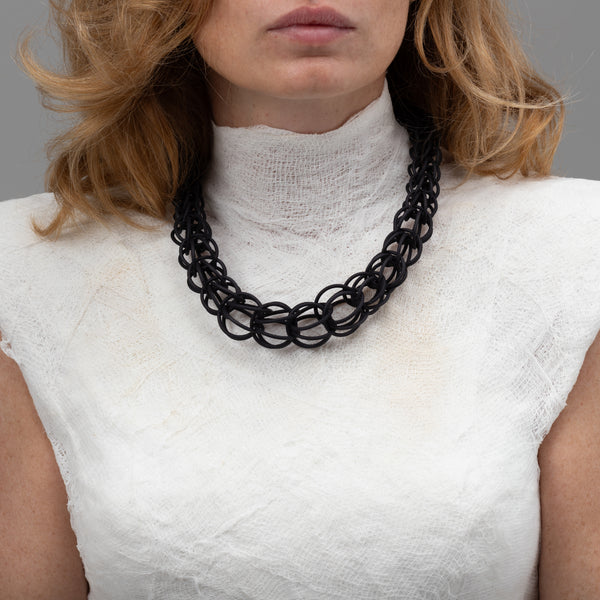 Superleggera Doppia – Collana - Indossata 1