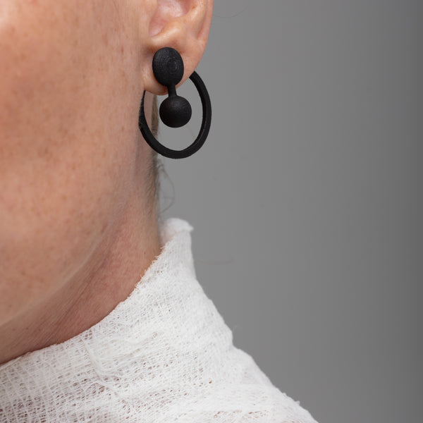 Circle - Orecchini - Indossata 2