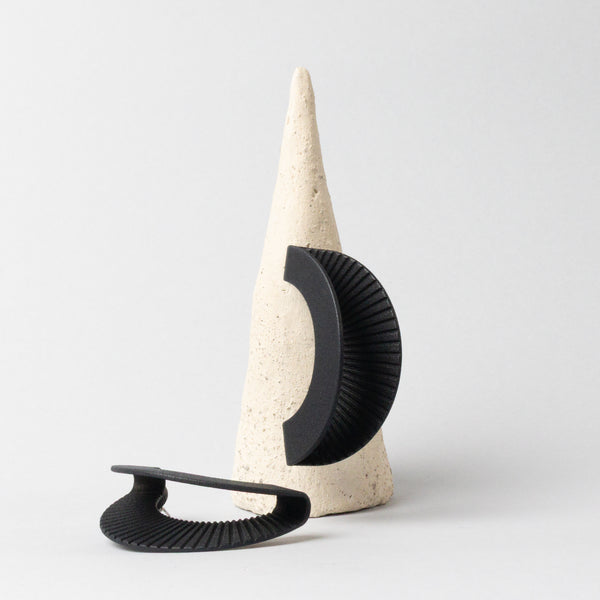 Ogi - Earrings - Natural / Cool Gray